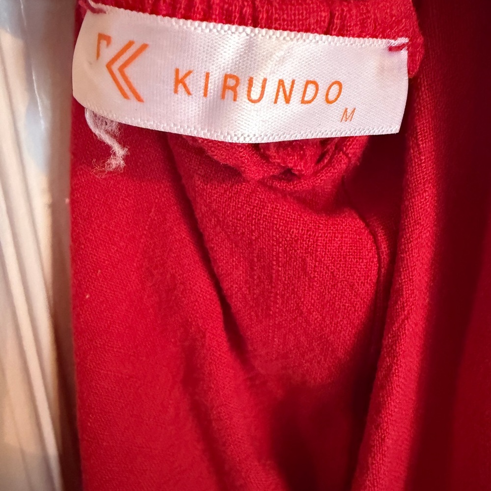 Kirundo Red Jumpsuit - Picture 2 of 6